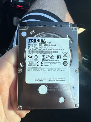 Disco Duro Toshiba 1TB para PS4