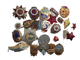 Lote de 20 Insignias y Medallas Conmemorativas