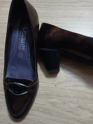 Mocasines de piel Pitillos