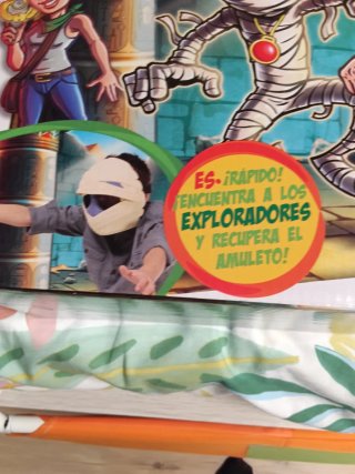 Juego de mesa La Aventura de la Momia