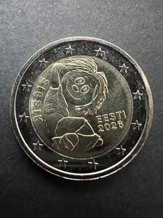 Moneda 2 Euro Estonia 2026 Sipsik