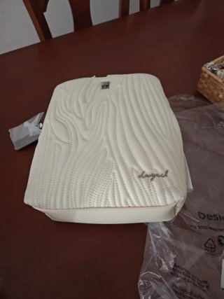 Mochila Desigual Blanca Nueva