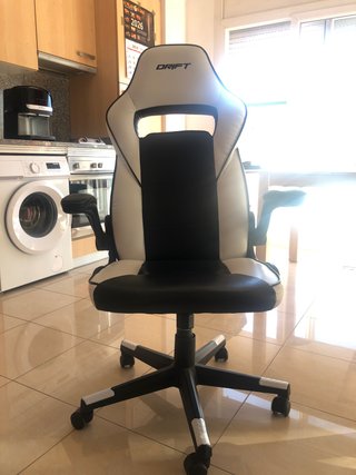 Silla Gaming Drift Blanca y Negra