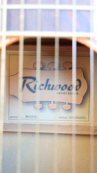 Guitarra Acústica Richwood RD-12-SB Sunburst