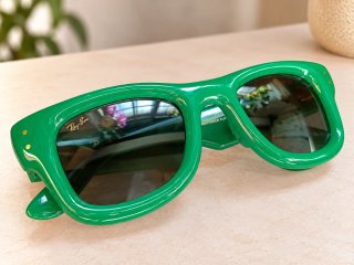 Gafas de sol Ray Ban WAYFARER PUFFER 0RB4940 Verde