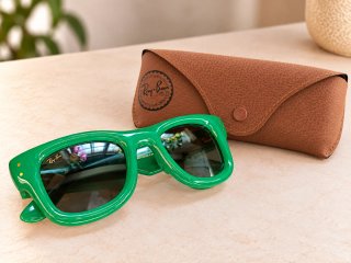 Gafas de sol Ray Ban WAYFARER PUFFER 0RB4940 Verde