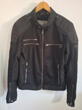 Chaqueta de Moto Segura Negra Talla L