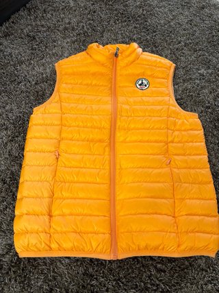 Chaleco Jott niña mandarina, talla 12-14 años