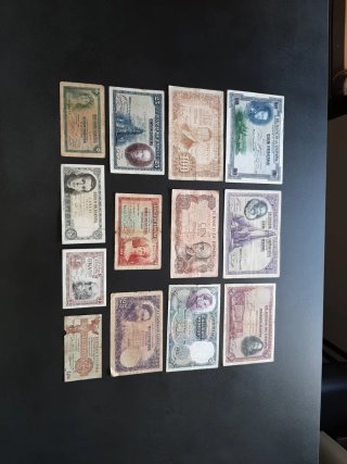 LOTE BILLETES DE ESPAÑA CIRCULADOS