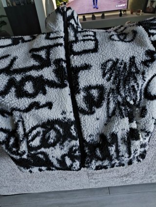 Chaqueta de Borrego Estampada