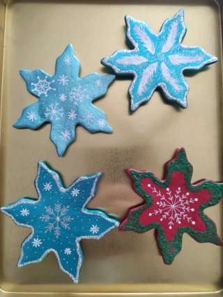 Imanes Navideños de arcilla. Precio por unidad.