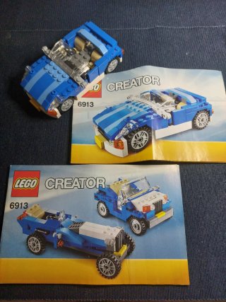 Lego Creator 6913 - 3en 1 Coches Azul