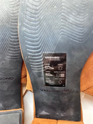 Sandalias Vagabond de Ante Marrón