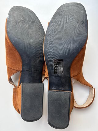 Sandalias Vagabond de Ante Marrón