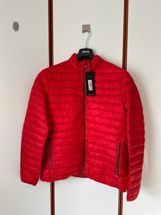 Piumino Geox uomo rosso taglia XL/56