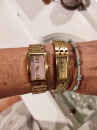 Relojes Festina y Lotus Dorados