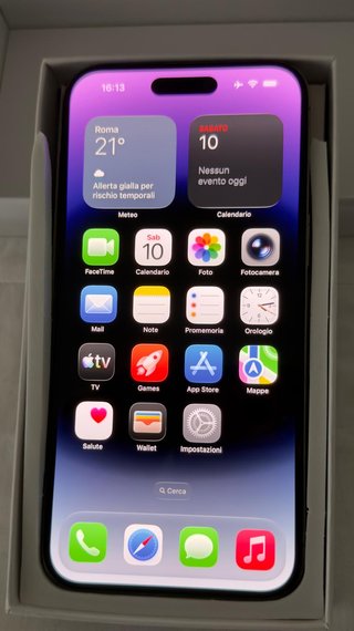 iPhone 14 Pro Max 1TB DeepPurple Batt 100% 0 Cicli