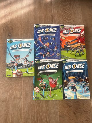 Libros Los Once, número 1 a 5