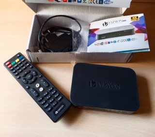 Reproductor multimedia Smart TV Box 4K UHD Vizyon