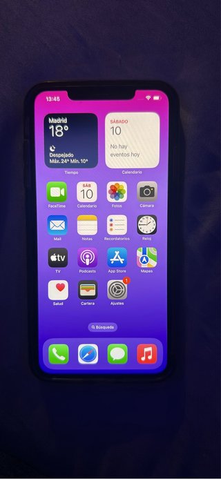 iPhone xs max 265 batería 71