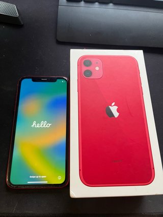 iPhone 11 Rojo