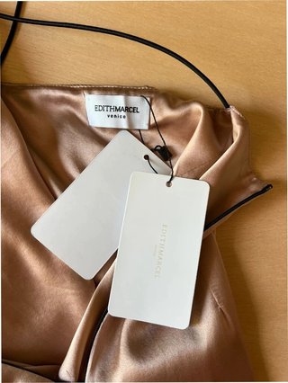 Edithmarcel Venice 100% Silk Slip Dress – Italian