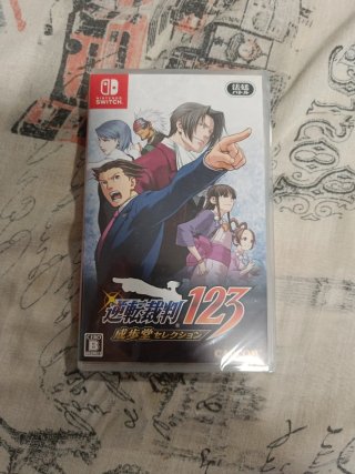 Ace Attorney trilogy switch