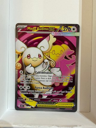 Mega Audino EX 253/217 Ascesa Eroica Carta Pokémon
