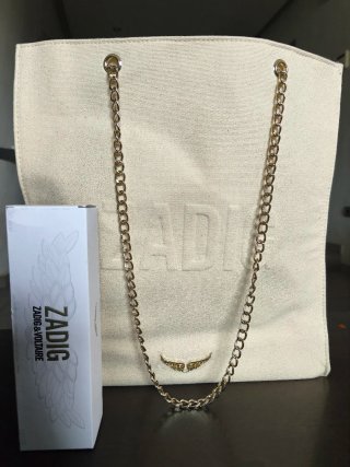 Perfume Zadig & Voltaire Alas Dorado 90ml + bolso