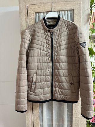 Cazadora Guess beige hombre