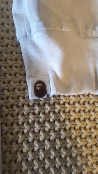 Camiseta A Bathing Ape college monogram relaxed