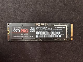 SSD Samsung 970 PRO 1TB NVMe M.2 Memoria MLC real