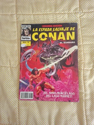 Comic La espada Salvaje de Conan el Bárbaro. N°30