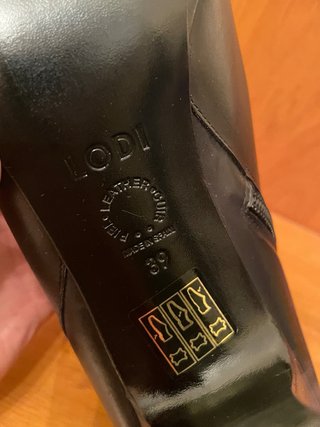 LODI - Botines Tacón piel negro 39