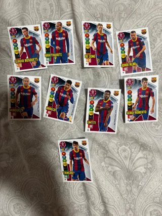 Cromos de fútbol - Colección FC Barcelona