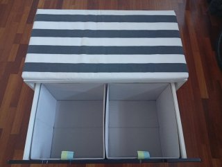 Armario infantil + banco con almacenaje Ikea Stuva