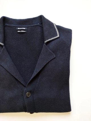 Cárdigan Massimo Dutti Negro Hombre