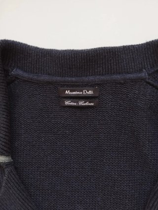 Cárdigan Massimo Dutti Negro Hombre