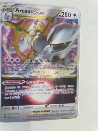 Carta Pokémon Arceus V-ASTRO