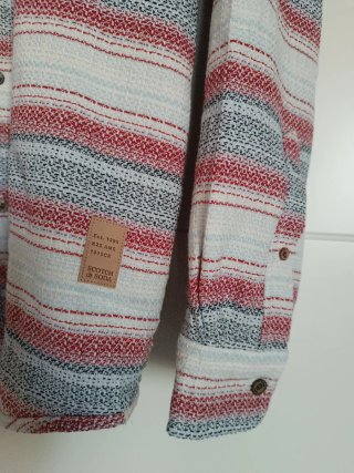 Camisa Scotch & Soda Hombre Rayas