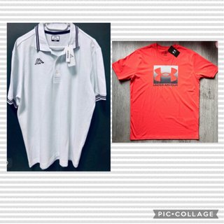 Lote Polo Kappa y Camiseta Under Armour T/M