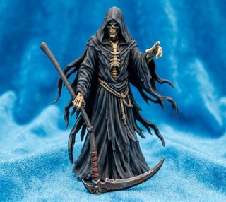 Fantasma navidades futuras. Parca. miniatura d&d