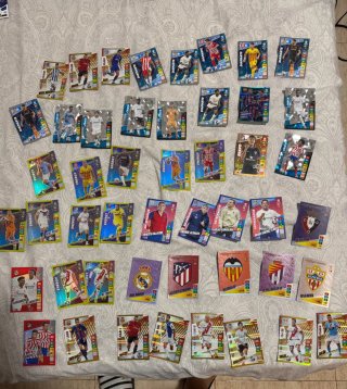 Colección cromos fútbol