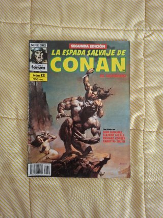 Comic La Espada Salvaje de Conan el Bárbaro.N°12