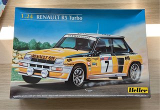 Maqueta Heller Renault R5 Turbo 1:24