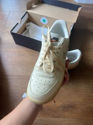 Nike Air Force 1 Beige/Blanco