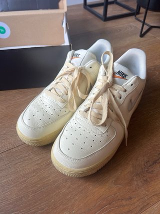 Nike Air Force 1 Beige/Blanco