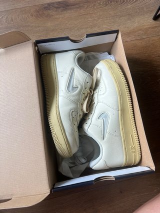 Nike Air Force 1 Beige/Blanco