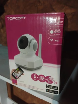 Cámara Vigilabebés Topcom KS-4250