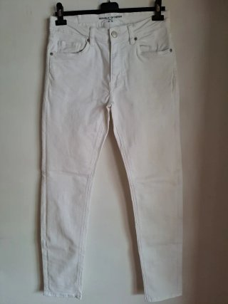 Jeans bianchi uomo OVS tg.44